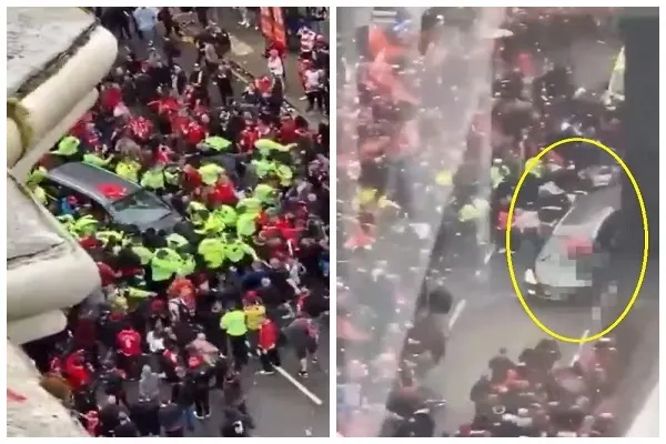 حادث جماعي يدعس فرحة ليفربول بالدوري الإنجليزي
