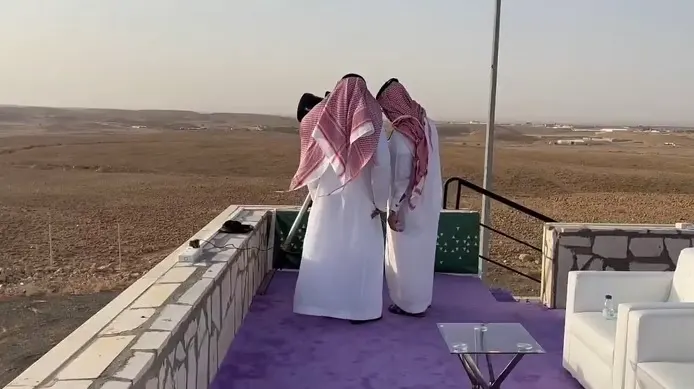 ثبوت رؤية ‎هلال ذو الحجة من مرصد تمير
