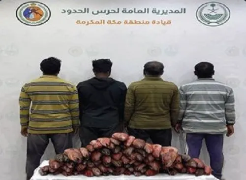 مكة.. ضبط 4 بنجلاديشيين اصطادوا أسماكاً في منطقة محظورة