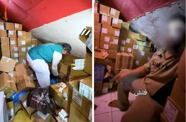 الرياض.. مداهمة وكريْن لغش الجوالات ومصادرة 35 ألف جهاز مغشوش