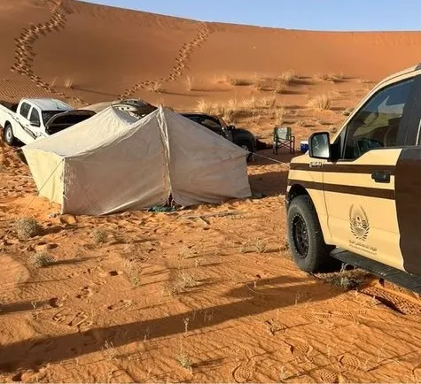التخييم في محمية ملكية يغرم مواطناً 3000 ريال