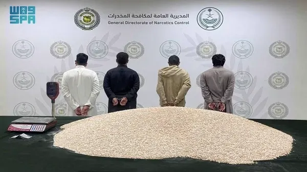 بضاعة طاولات ملغومة بـ 1.5 مليون حبة مخدرات