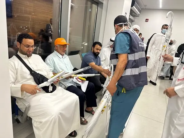 الشرقية.. 228 متطوعاً لخدمة 11 ألف حاج صحياً