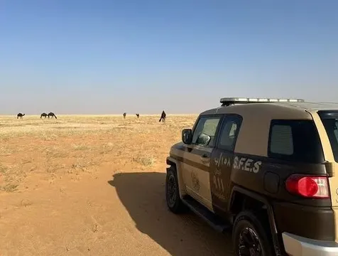 ضبط راعي إبل ومشعل نار في محميتين ملكيتين