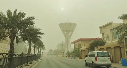 استمرار الرياح المثيرة للغبار على القطيف.. والعظمى 43 مئوية