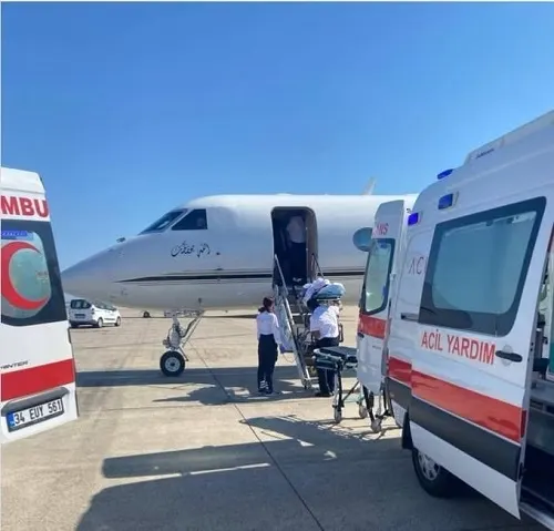 إخلاء طبي جوي عاجل لمواطنين من إسطنبول