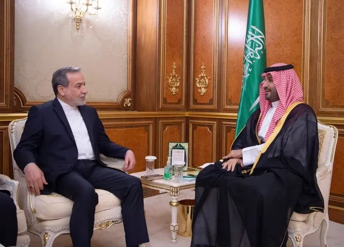 عراقجي يشكر موقف المملكة من العدوان الإسرائيلي ويثمن جهود ولي العهد
