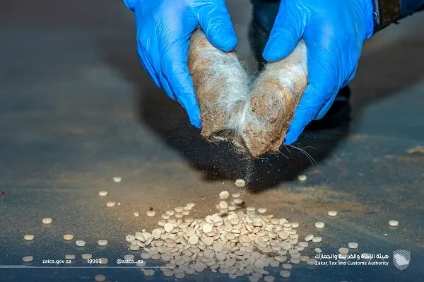 الحديثة.. بضاعة فرو أغنام ملغومة بـ 406 آلاف حبة إمفيتامين