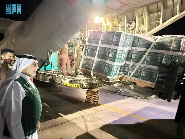 حتى اليوم.. 60 طائرة سعودية لإغاثة غزة