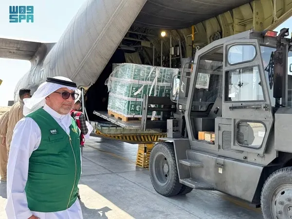 حتى اليوم.. 59 طائرة سعودية لإغاثة غزة