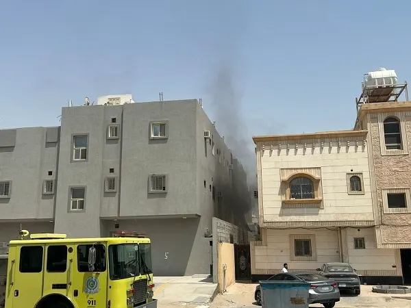 البيضاء.. إخماد حريق شقة سكنية في ضاحبة الملك فهد