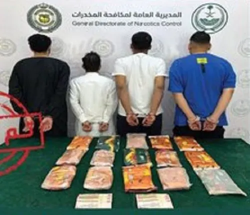 سقوط 12 مروجاً ومهرباً في 5 مناطق