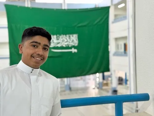 100% للطالب رضا آل سيف في امتحان القدرات العامة