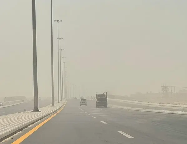 أجواء مغبرة في مكة والمدينة والشرقية