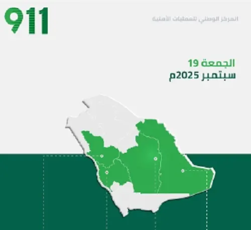في 24 ساعة.. طواريء 911 بالشرقية تلقت أكثر من 19 ألف مكالمة