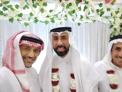 عقد قران أحمد آل داؤود وكريمة الحاج عبدالمحسن الملا