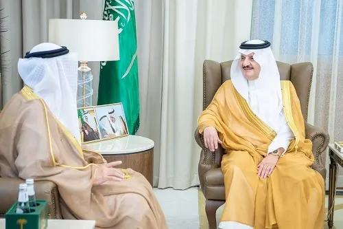 أمير الشرقية يستقبل سفير الإمارات
