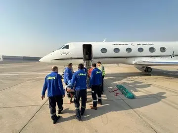 إخلاء طبي لـ 3 مواطنين من القاهرة