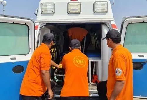 جازان.. إنقاذ طفل من الغرق أثناء السباحة