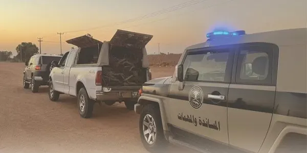 ضبط تاجر حطب محلي في حائل