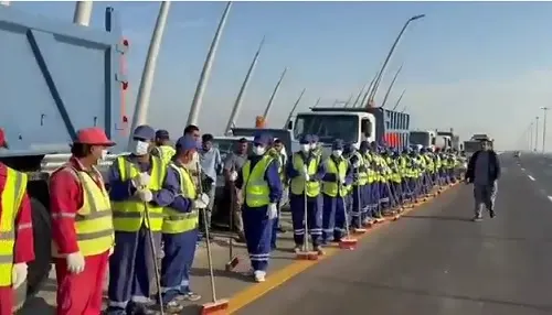 حملة تنظيف.. بلدية راس تنورة تُصلح ما أفسده صيادو الجسر