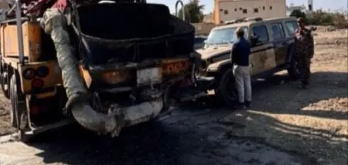 عسير.. ضبط مقيم لوث التربة بالخرسانة