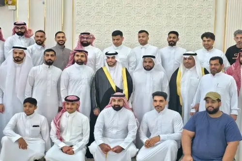 القديح.. أبو الرحي و الغزوي يحتفلان بزفاف السيّد حيدر