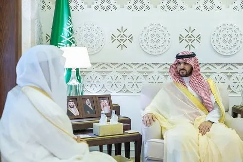 نائب أمير الشرقية يستقبل الشيخ الغامدي