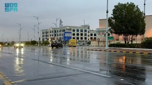 الشمال السعودي أعلى مطراً.. وثلوجاً
