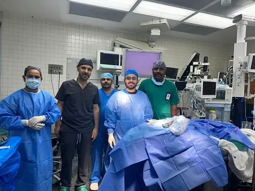 لأول مرة.. ترميم مجرى الدمع بالمنظار في تجمع الرياض