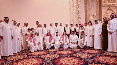 لؤي الخنيزي يحتفل بزفاف نجله عبد الله وكريمة الحاج محمد إقبال
