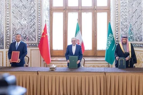تأكيد سعودي إيراني للالتزام بتنفيذ اتفاق بكين