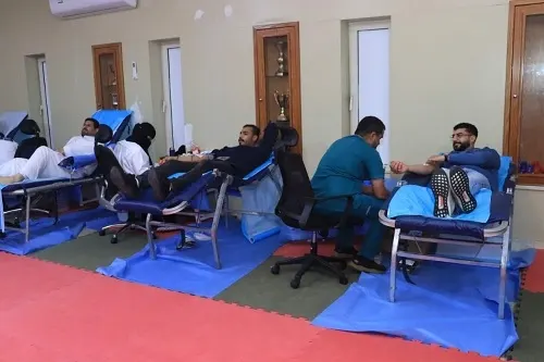 سيهات.. 42 كيس دم حصيلة الليلة الأولى في “ومن أحياها 25”