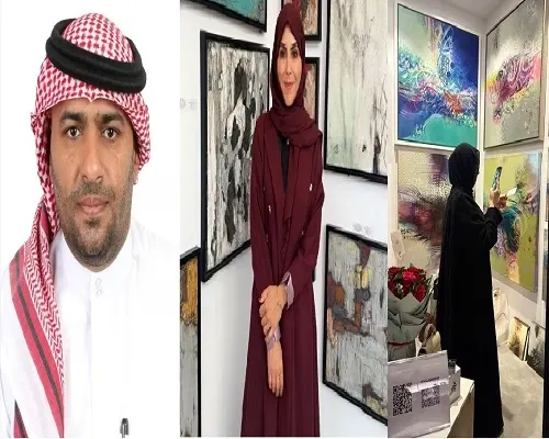 ثلاثي قطيفي في “مسك” يعرض 66 عملاً تشكيلياً