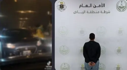تم القبض.. سرق سيارة وسار عكس الطريق