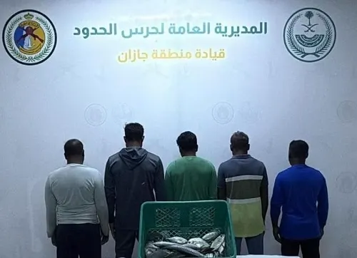 في بيش ضبط 5 هنود لممارستهم الصيد دون تصريح