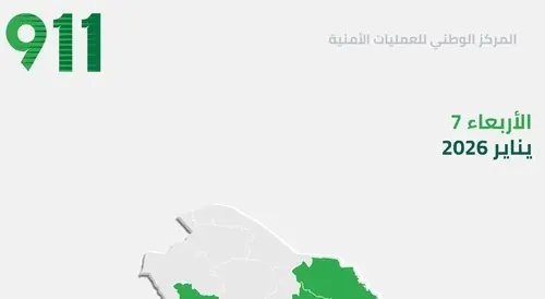 أمس 16603 مكالمات من الشرقية لـ 911