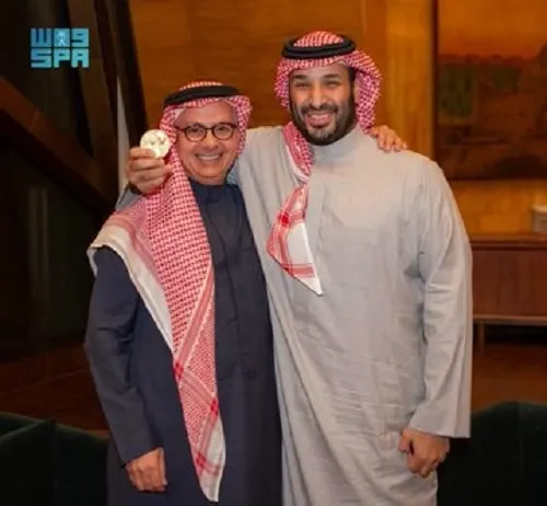 بعد جائزة نوبل.. “ياغي” في حضرة ولي العهد