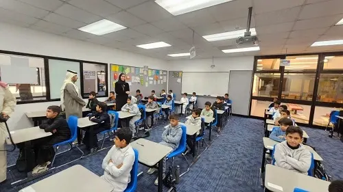 المهاشير تتابع الاختبارات في المدارس