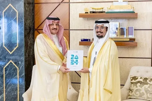 أمير الشرقية يطلع على التقرير السنوي لـ “المواصفات والمقايسس”
