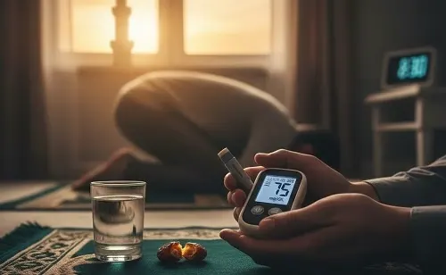 “صيامك عبادة وصحتك أمانة” في واجهة القطيف البحرية