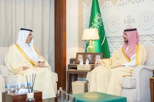 نائب أمير الشرقية يستقبل رئيس هيئة الإذاعة والتلفزيون