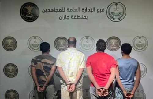 حصيلة اليوم.. سقوط 21 مهرباً ومروجاً في عسير وجازان
