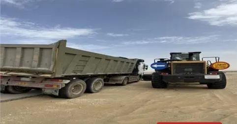 الشرقية.. ضبط باكستانيين جرفا التربة