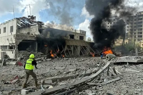 لبنان.. 13 قتيلاً في غارة إسرائيلية جديدة على النبطية