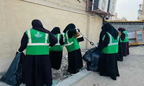 تاروت القديمة “أكثر نظافة” بسواعد 80 متطوعاً من الجنسين