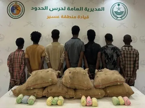 قبضة الأمن تطيح بـ14 مروجًا ومهربًا في 5 مناطق
