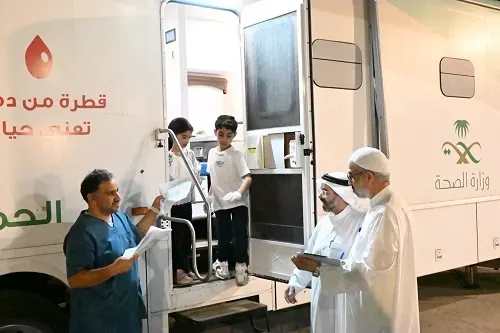 عطاؤك حياة 11.. رجال صفوى يتبرعون بـ 97 كيس دم لـ “مركزي القطيف”