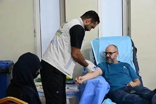 ومن أحياها 26| 77 كيس دم حصيلة الليلة الأولى