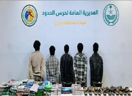 جازان.. إحباط تهريب 223 كيلو حشيش و54 ألف حبة مخدرات